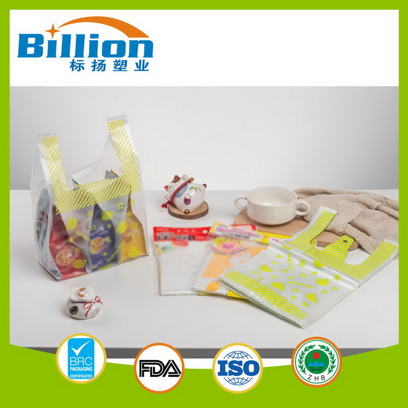 Plastic Bag with Drawstring Sack on a Roll Clear Recycling Trash Bags