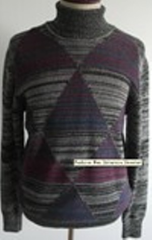 Fashion Men Intarsia Sweater