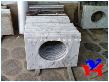 white marble vanity top