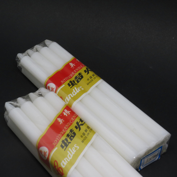 Business  high quality paraffin wax white candle