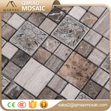 Antique Marble Stone Mosaic Natural Glazed Crystal Wall Tile
