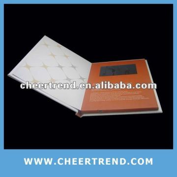 New produts for 2012(video greeting card)