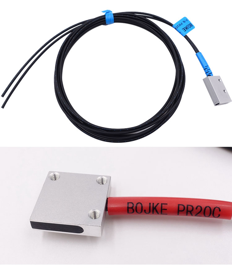 Fiber Optic Sensor Rectangular Grating Light Curtain Reflection Pr Pt25 ...