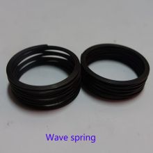 Customized wave steel springs with various processes