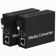 FTTH Gigabit Fiber Single Mode SC 20km Media Converter Switch