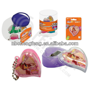 Heart shape pencil sharpener(single hole)