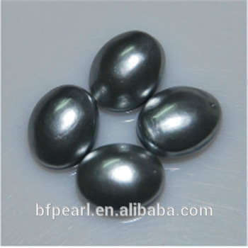 Wholesale 10x8mm Large Natural Blake Cabochons Loose Pearl Bead