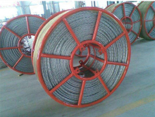 Galvanize anti twist pilot wire rope