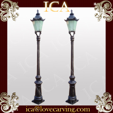 ICA,Outdoor garden cast iron lamp post