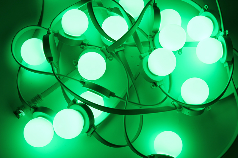 DMX512 Outdoor LED string light Landscape Decoration Outdoor levitating light bulb