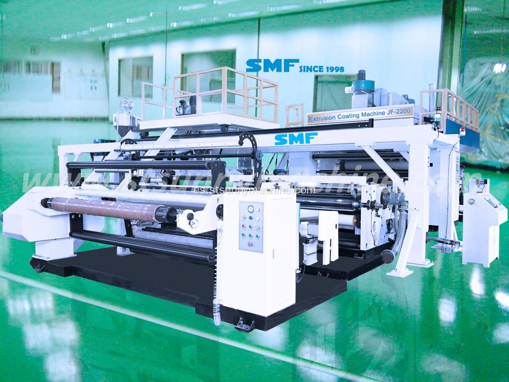 Máquina de laminación de extrusión de película térmica Bopp