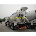 6000 liters 4x2 Concrete Truck Mixers