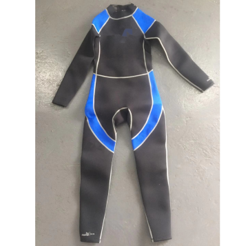 Commercial blue diving neoprene wetsuit women