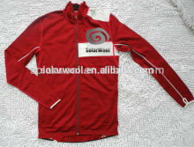 Knitted Cycling long sleeved merino wool Jersey