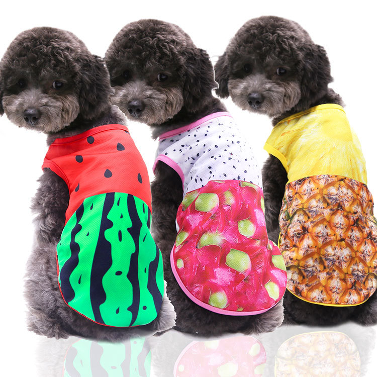 Hot Sell Wholesale Pet Vest Summer Teddy Bichon Beautiful Dog Clothes Cat Clothes Mesh Breathable Vest