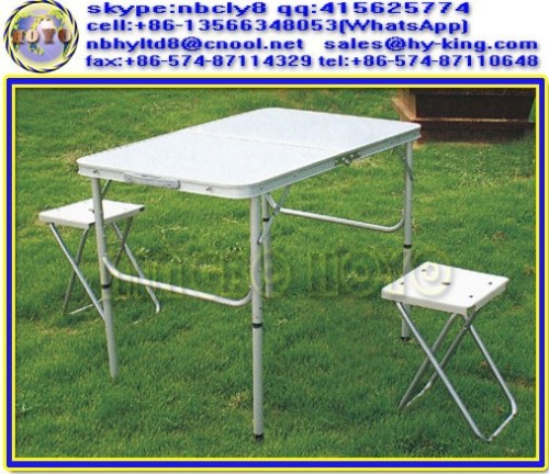 Folding aluminum table , aluminum folding camping table set , aluminum folding camp table with handle