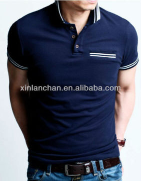 printing pique cotton polo shirts in Guangzhou