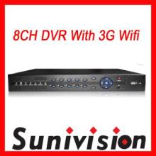 H.264 DVR Software 8CH Embedded DVR Network
