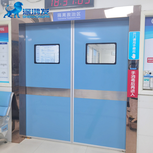 For hospital operation room hermetic sliding door