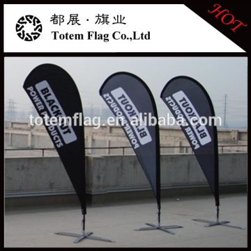 custom flying flag teardrop beach banners and flags for promotion