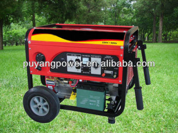 6kw open frame gasoline generator