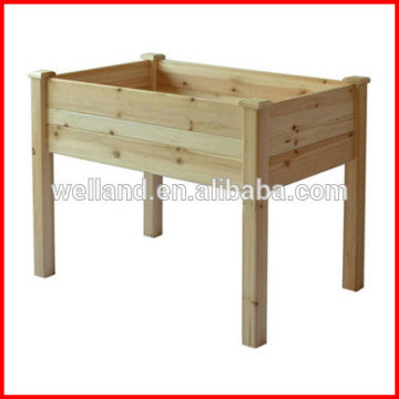 48 inch Raised Garden Planting Beds Rustic Cedar Wood Natural