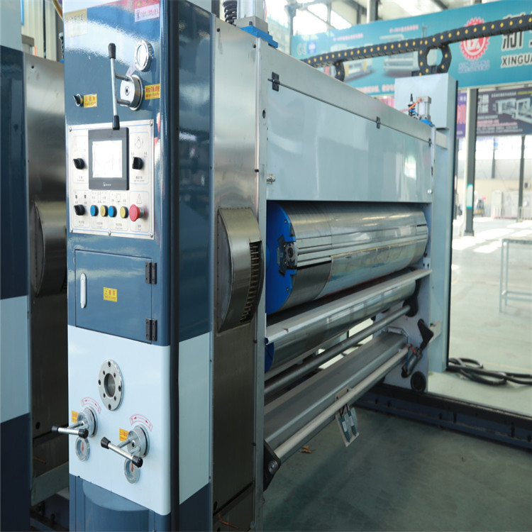 ZYKM1224 series of automatic flexo printer slotter die-cutting carton making machine