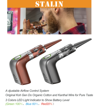 Rofvape New E-Pipe Stalin Constant Voltage with Top Refill Tank e pipe