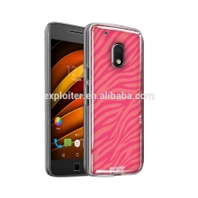 Full protective epoxy smart phone cover for moto g4 play tpu cover