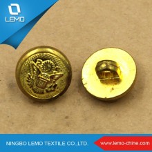 Round Custom Fancy Brass Button