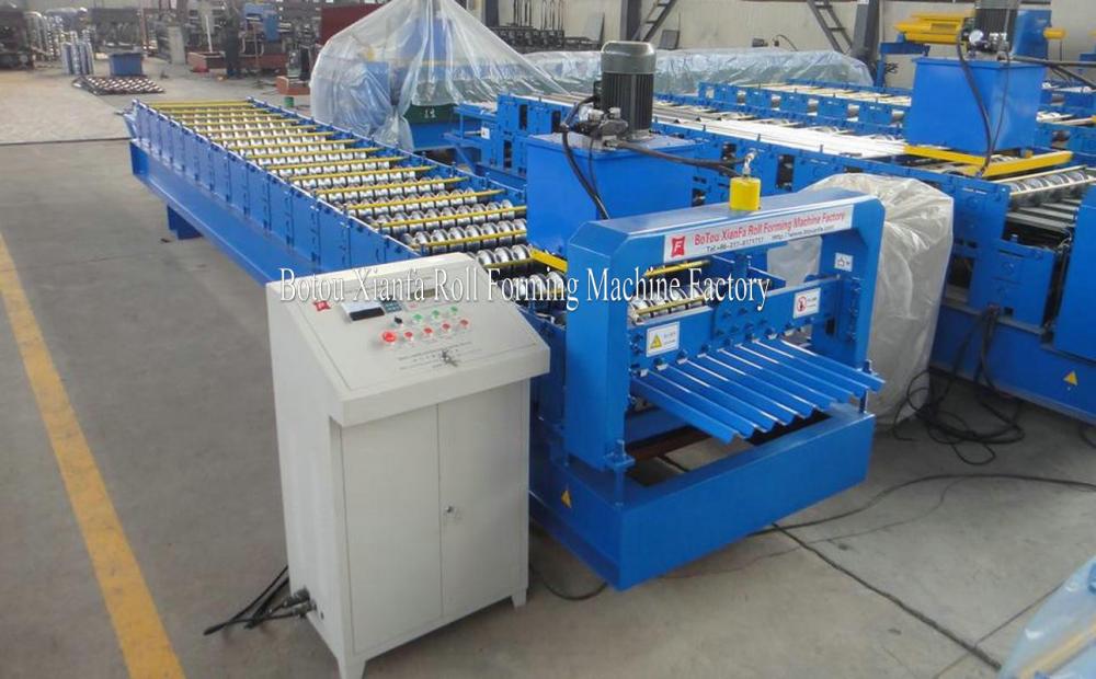 Arc Steel Sheet Roll Forming Machine