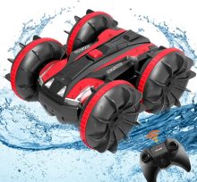 Amphibious RC Car: A Waterproof, 4WD Stunt Vehicle for Kids - Perfect Gift for Offroad Adventures
