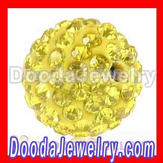 Loose Shamballa Beads With Swarovski Crystals Beads Wholesale 