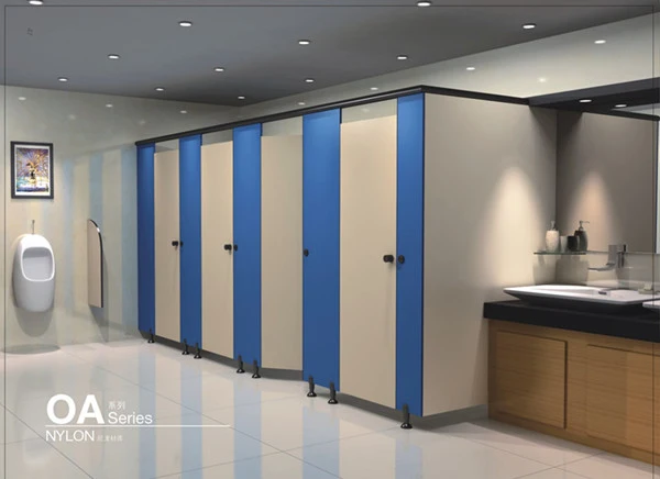 Plastic Nylon Toilet Cubicle Partition Accessory