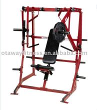 DECLINE PRESS plate loaded machine