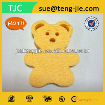 Natural&Ecofriendly Soft Kids Animal Bath Cellulose Sponge Cellulose Bath Sponge