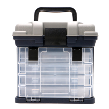5 Layer Fishing Tackle Box Plastic Handle Fishing Box Carp Fishing Tools