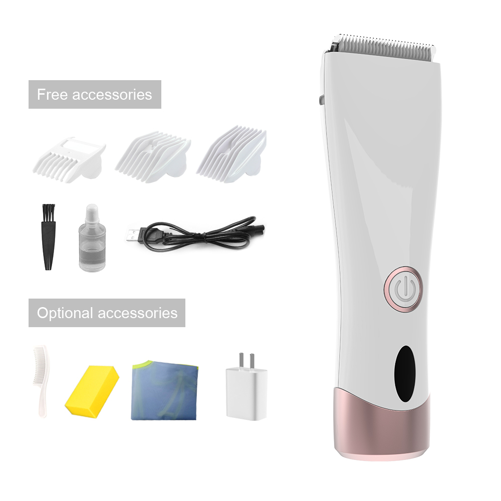 Rechargeable Hair Removal Personal Groomer for Ladies