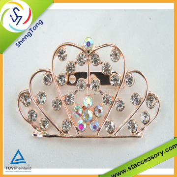 Wholesales crown brooch, rhinestone brooch, wedding crown brooch