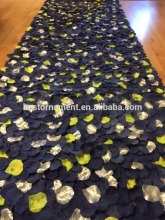 Custom rose petal aisle runner