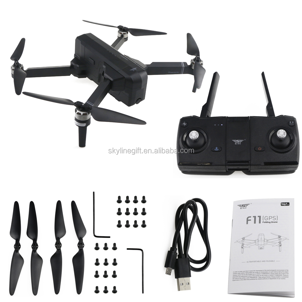 SJRC f11 Drone with Camera 1080P GPS Drone 2.4G/5G Wifi FPV Altitude Hold Quadrocopter Follow Me RC Quadcopter
