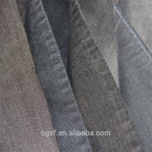 Slub Yarn denim lycra fabric black denim fabric,SF1158