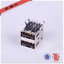 vertical mini usb connector female power usb connector female socket