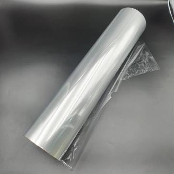 Transparent thermoformed smooth BOPP film