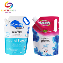 Custom Good Quality Liquid Plastic Spout Pouch Bag