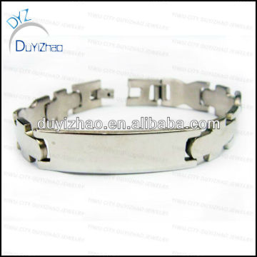 classical id bracelet/stainless steel bracelets