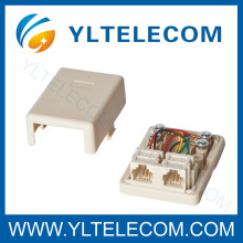Telephone Surface Mount Box 2Port