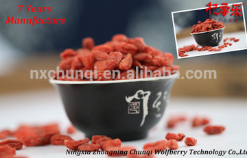 FDA passed organic red gojiberry/ gojiberries dried fruit