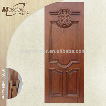 Knotty pine wood main door carving designs