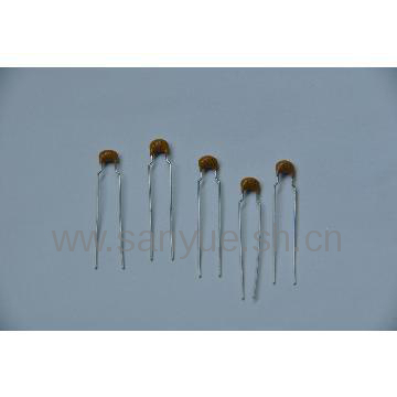 Radial lead type monolithic ceramic capacitors